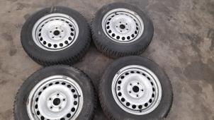 Used Set of wheels + tyres Volkswagen Caddy Combi IV 1.4 TGI EcoFuel Price € 193,60 Inclusive VAT offered by Autohandel Didier