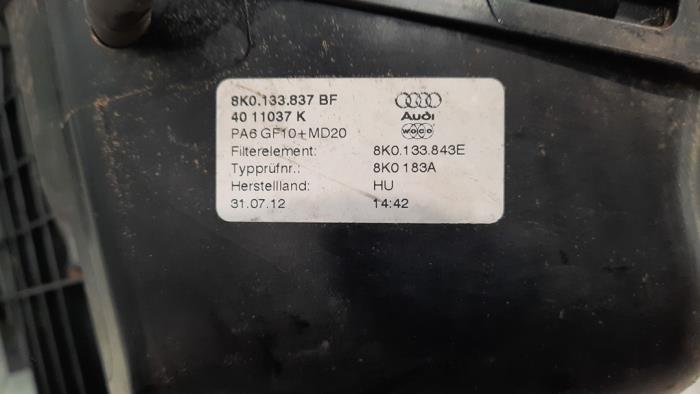 Boîtier filtre à air d'un Audi Q5 (8RB) 2.0 TDI 16V 2013