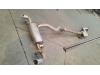 Exhaust (complete) from a BMW 3 serie (G20) 320d 2.0 TwinPower Turbo 16V 2020