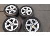 Set of wheels + tyres from a Audi A3 Sportback (8VA/8VF), 2012 / 2020 1.6 TDI 16V, Hatchback, 4-dr, Diesel, 1.598cc, 85kW (116pk), FWD, DDYA, 2017-02 / 2020-10, 8VA; 8VF 2018