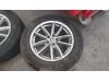 Wheel + tyre from a BMW X5 (G05), 2018 xDrive 25d 2.0 16V, SUV, Diesel, 1.995cc, 170kW (231pk), 4x4, B47D20B, 2019-08 / 2023-03, CV41; CV42 2021