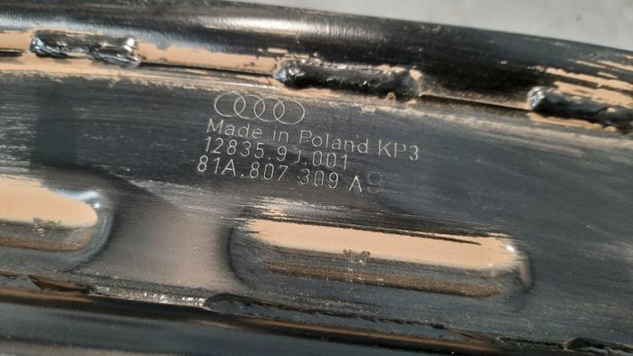 Stoßstangeträger hinten van een Audi Q2 (GAB/GAG) 1.5 35 TFSI 16V 2021