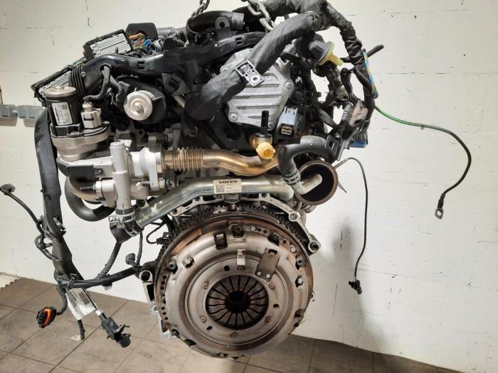 Motor van een Volvo V40 (MV) 2.0 D2 16V 2018