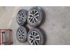 Set of wheels + tyres from a Volkswagen Tiguan (AD1), 2016 1.4 TSI 16V 4Motion, SUV, Petrol, 1.395cc, 110kW (150pk), 4x4, CZDA; CZEA, 2016-05 / 2018-07 2017