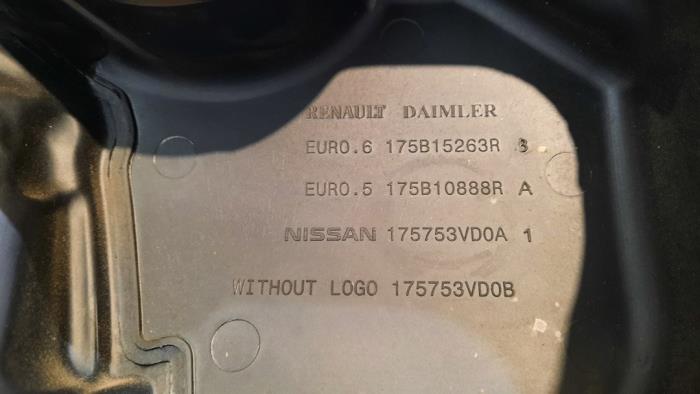 Abdeckplatte sonstige van een Mercedes-Benz B (W246,242) 1.5 B-180 CDI 16V 2015