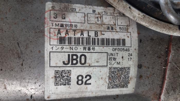 Caja de cambios de un Toyota GT 86 (ZN) 2.0 16V 2020