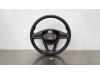 Steering wheel from a Seat Ateca (5FPX), 2016 1.0 TSI 12V, SUV, Petrol, 999cc, 85kW (116pk), FWD, CHZJ; DKRF, 2016-05 2019