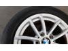 Llanta y neumático de un BMW 1 serie (F20), 2011 / 2019 116d 1.5 12V TwinPower, Hatchback, 4Puertas, Diesel, 1.496cc, 85kW (116pk), RWD, B37D15A, 2015-03 / 2019-06, 1V71; 1V72; 1V91 2016
