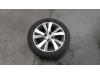 Wheel + winter tyre from a Peugeot 2008 (CU) 1.2 12V e-THP PureTech 130 2017