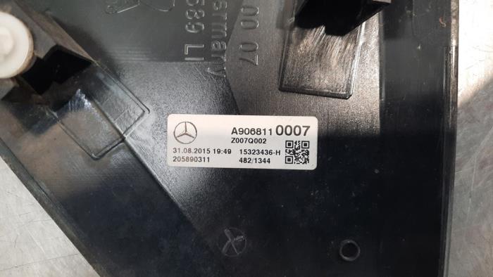 A-pillar cover, left from a Mercedes-Benz Sprinter 3,5t (906.63) 313 CDI 16V 2015