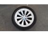 Wheel + tyre from a Tesla Model S, 2012 85D Performance, Liftback, Electric, 386kW (525pk), 4x4, L2S, 2014-10 / 2016-02 2015