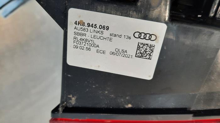 Rücklicht links van een Audi A7 Sportback (4KA) 2.0 35 TDI Mild Hybrid 2022