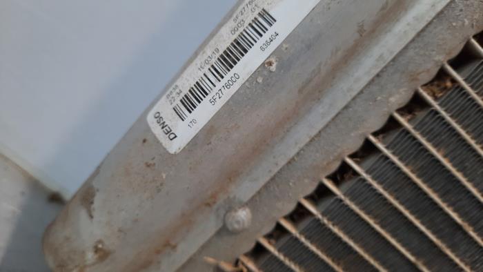 Air conditioning condenser from a Fiat Doblo Cargo (263) 1.4 16V 2019
