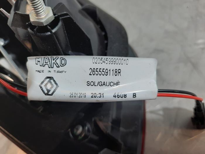 Reversing light, left Renault Clio IV Estate/Grandtour 0.9 Energy TCE ...