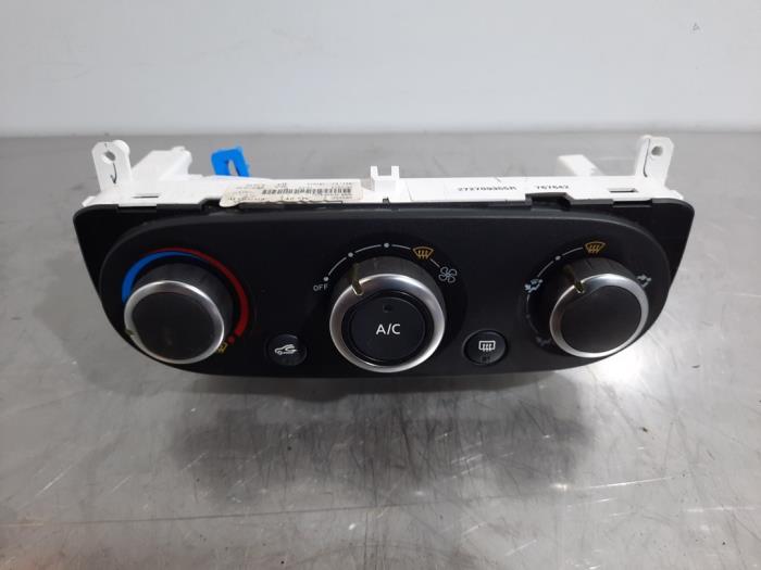 Heater control panel from a Renault Clio IV Estate/Grandtour (7R) 0.9 Energy TCE 75 12V 2019