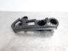 Rear bumper bracket, left from a Renault Clio IV Estate/Grandtour (7R), 2012 / 2021 0.9 Energy TCE 75 12V, Combi/o, 4-dr, Petrol, 898cc, 56kW (76pk), FWD, H4B408; H4BB4, 2018-08 / 2021-08 2019
