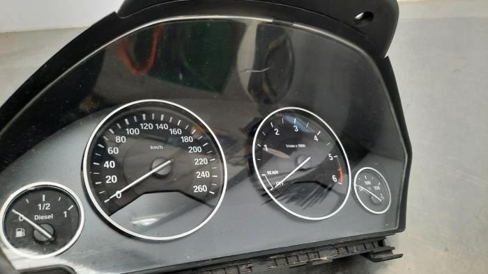Cuentakilómetros de un BMW 3 serie Gran Turismo (F34) 318d 2.0 16V 2018