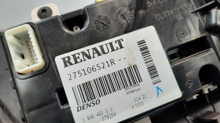 Panneau de commande clim d'un Renault Master IV (EV/HV/UV/VA/VB/VD/VF/VG/VJ)  2021