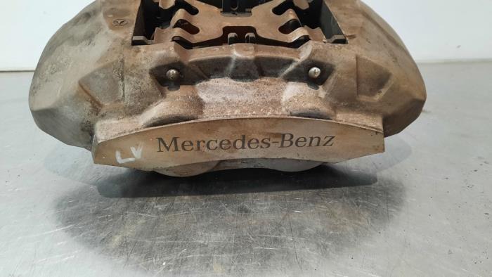 Front brake calliper, left from a Mercedes-Benz GLC Coupe (C253) 2.0 200 16V EQ Boost 2020