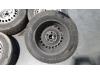 Set of wheels + tyres from a Volkswagen Transporter T6 2.0 TDI 150 2018