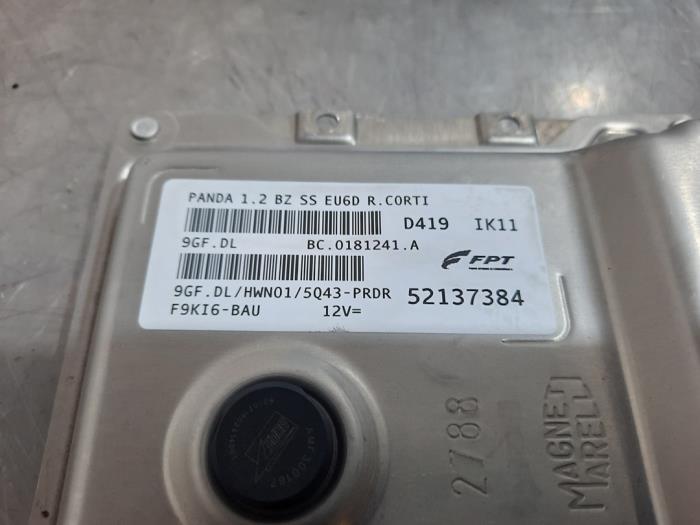 Komputer sterowania silnika z Fiat Panda (312) 1.2 69 2018