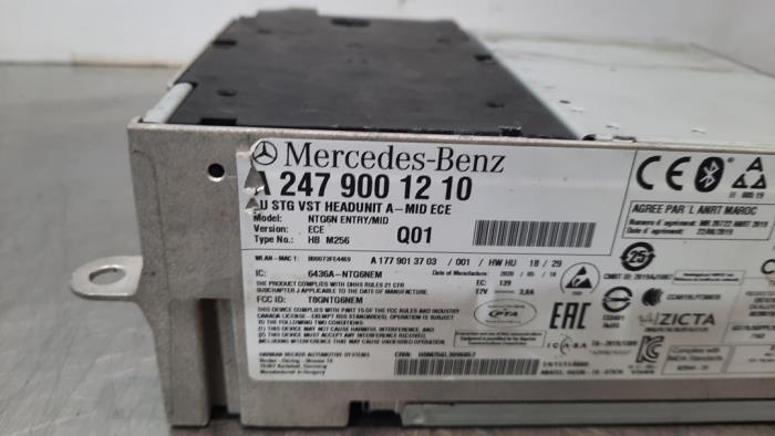 Radio module from a Mercedes-Benz Sprinter 3,5t (907.6/910.6) 316 CDI 2.1 D RWD 2020