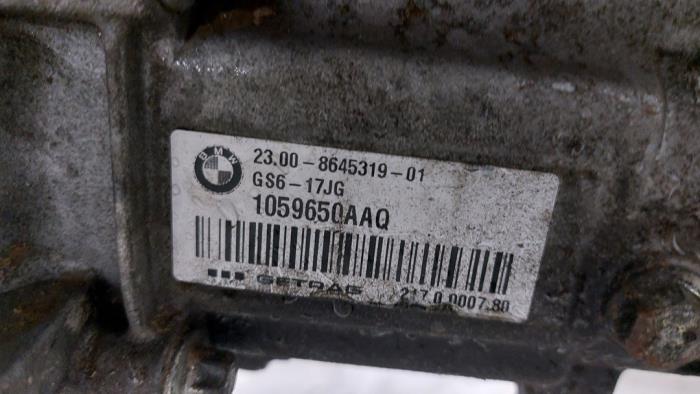Gearbox from a BMW 1 serie (F20) 116d 1.5 12V TwinPower 2015