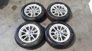 Usagé Kit jantes + pneus d'hivers BMW 1 serie (F20) 116d 1.5 12V TwinPower Prix € 381,15 Prix TTC proposé par Autohandel Didier