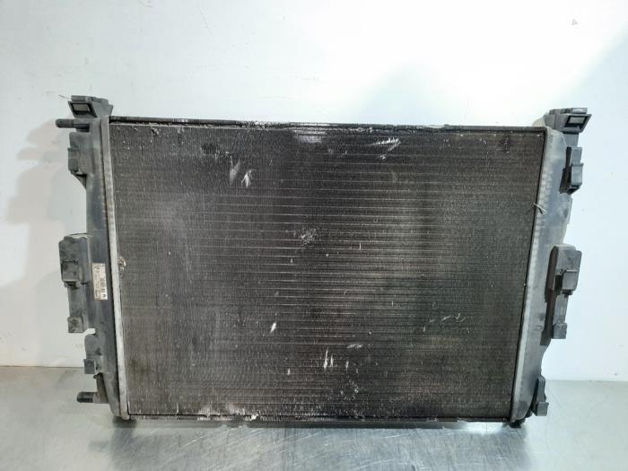 Radiator from a Renault Megane II (LM) 1.9 dCi 120 2004
