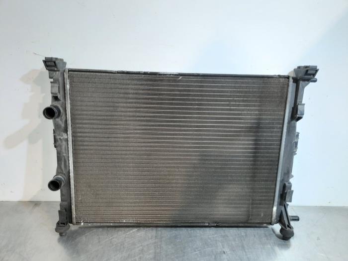 Radiator from a Renault Megane II (LM) 1.9 dCi 120 2004