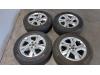 Set of wheels + tyres from a Citroen C5 Aircross (A4/AC/AJ/AR), 2018 1.6 Turbo 180 16V, SUV, Petrol, 1.598cc, 132kW (179pk), FWD, EP6FADTXD; 5GF, 2018-11, A45GF 2019