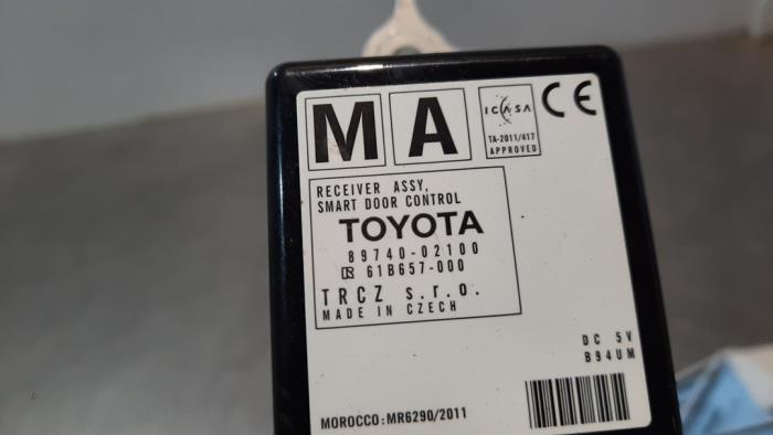 Module keyless vehicle from a Toyota Auris (E18) 1.8 16V Hybrid 2018