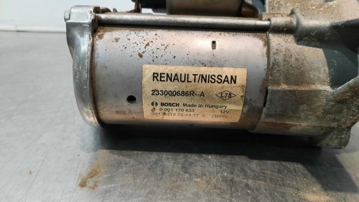 Motor de arranque de un Renault Talisman Estate (RFDK) 1.6 dCi 160 Twinturbo 2017