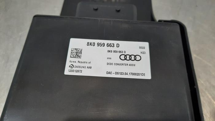 DC/CD converter from a Audi A6 Avant (C7) 2.0 TDI 16V 2017