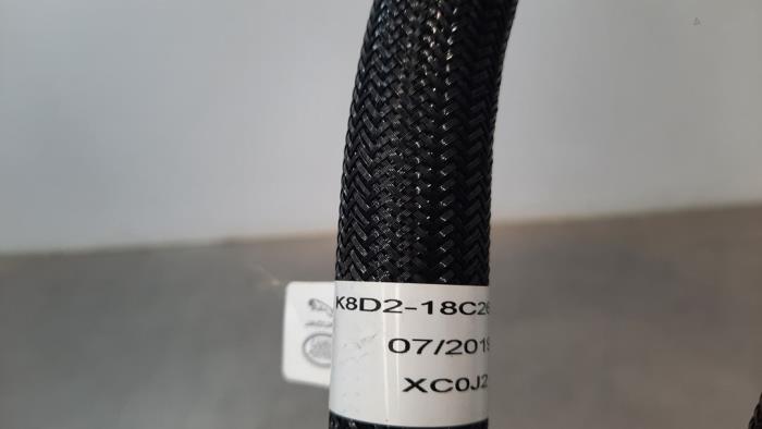 Radiator hose from a Land Rover Range Rover Evoque (LVJ/LVS) 2.0 D 150 16V 2020