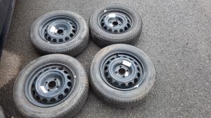Used Set of wheels + tyres Opel Corsa F (UB/UH/UP) 1.2 12V 75 Price € 332,75 Inclusive VAT offered by Autohandel Didier