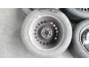 Set of wheels + winter tyres from a Volkswagen Polo VI (AW1) 1.6 TDI 16V 95 2018