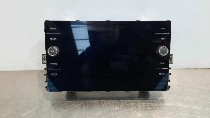 Navigation display from a Volkswagen T-Roc 1.5 TSI Evo BMT 16V 2021