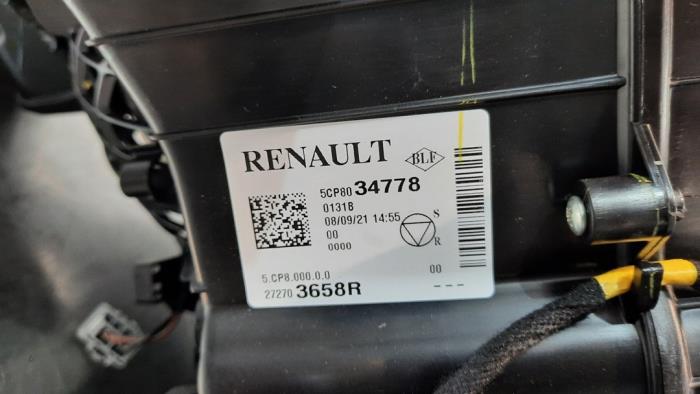 Bloc chauffage d'un Renault Clio V (RJAB) 1.0 TCe 90 12V 2021