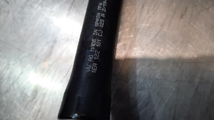 Radiator hose from a Cupra Born 58 2022