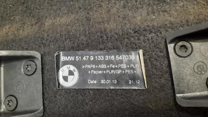 Hutablage van een BMW X6 (E71/72) xDrive40d 3.0 24V 2013