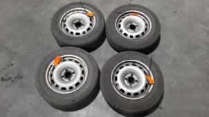 Used Set of wheels + tyres Peugeot Partner Price € 254,10 Inclusive VAT offered by Autohandel Didier