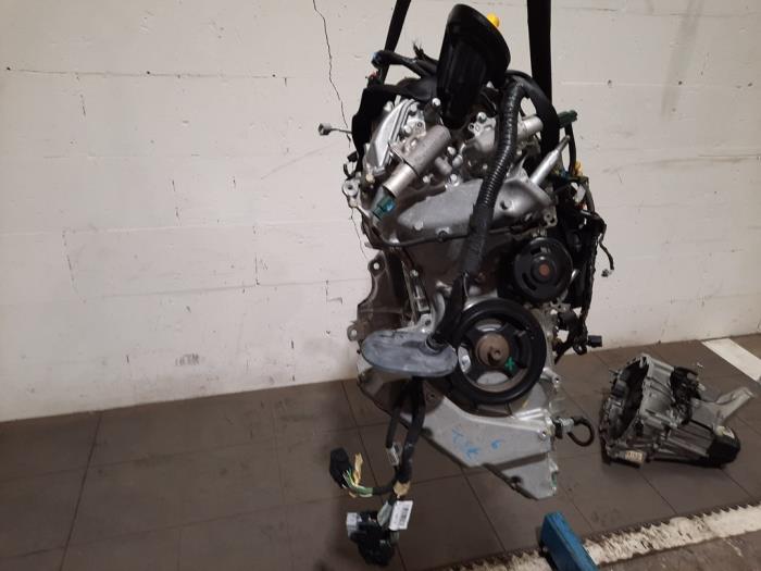 Motor de un Renault Twingo III (AH) 1.0 SCe 75 12V 2021