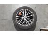 Wheel + tyre from a Volkswagen Touran (5T1), 2015 1.6 TDI, MPV, Diesel, 1.598cc, 81kW (110pk), FWD, CRKB, 2015-05 / 2016-05 2016