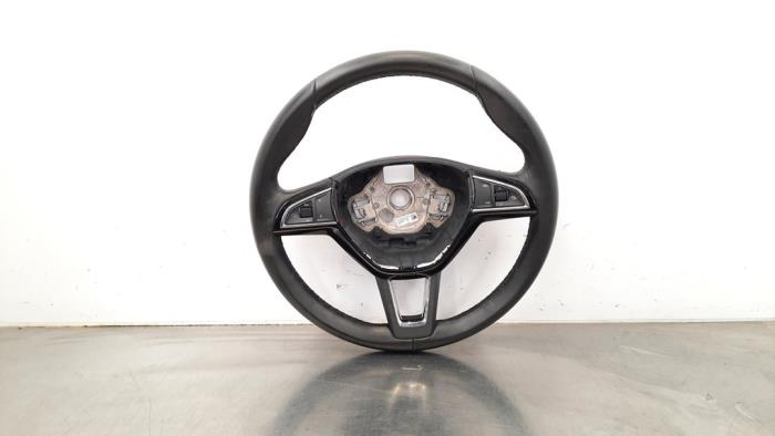Steering wheel from a Skoda Octavia (5EAA) 1.0 TSI 12V 2019