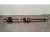 Front drive shaft, right from a Renault Captur (2R), 2013 1.2 TCE 16V EDC, SUV, Petrol, 1.197cc, 88kW (120pk), FWD, H5F403; H5FD4, 2013-06, 2R40; 2RC0 2014
