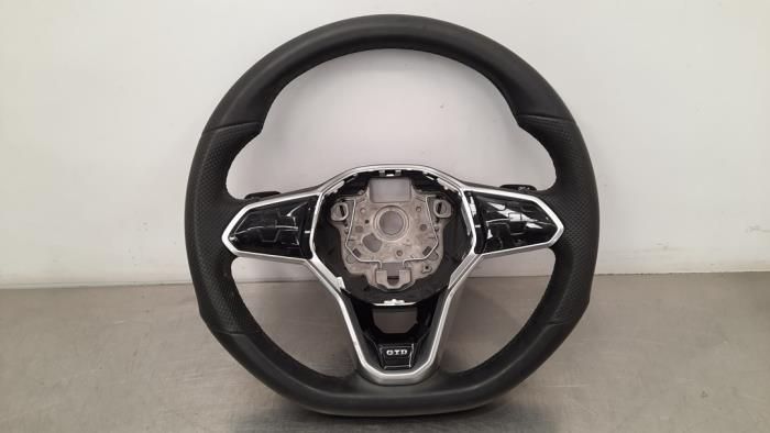 Steering wheel from a Volkswagen Golf VIII (CD1) 2.0 TDI 16V 4Motion 2020