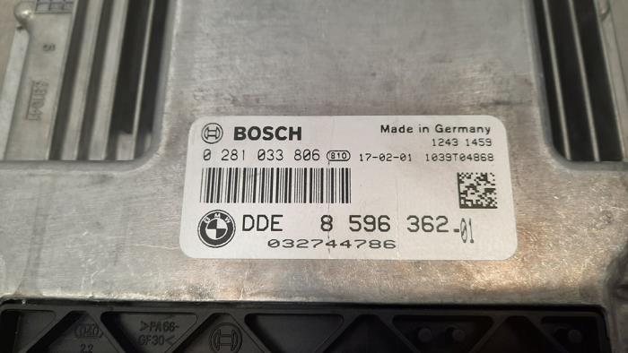 Ordinateur gestion moteur d'un BMW 2 serie Gran Tourer (F46) 218d 2.0 TwinPower Turbo 16V 2017