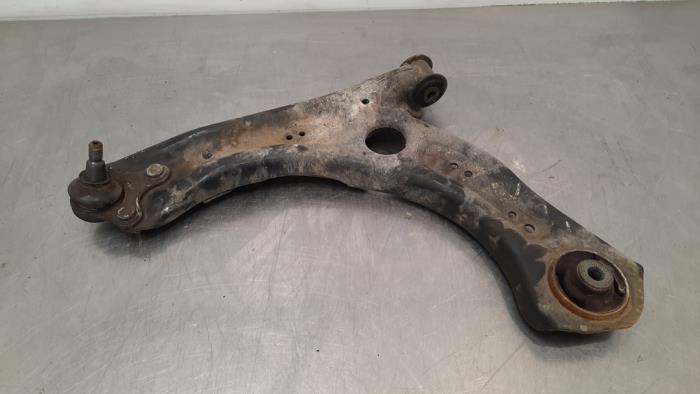 Front wishbone, left from a Volkswagen Polo VI (AW1) 1.6 TDI 16V 95 2020