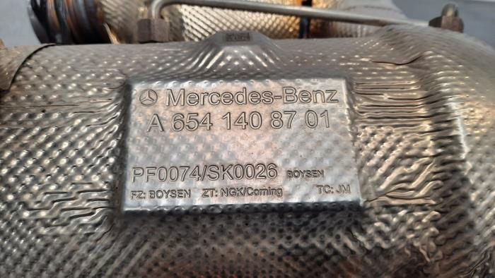 Particulate filter from a Mercedes-Benz A (177.0) 2.0 A-180d 2021